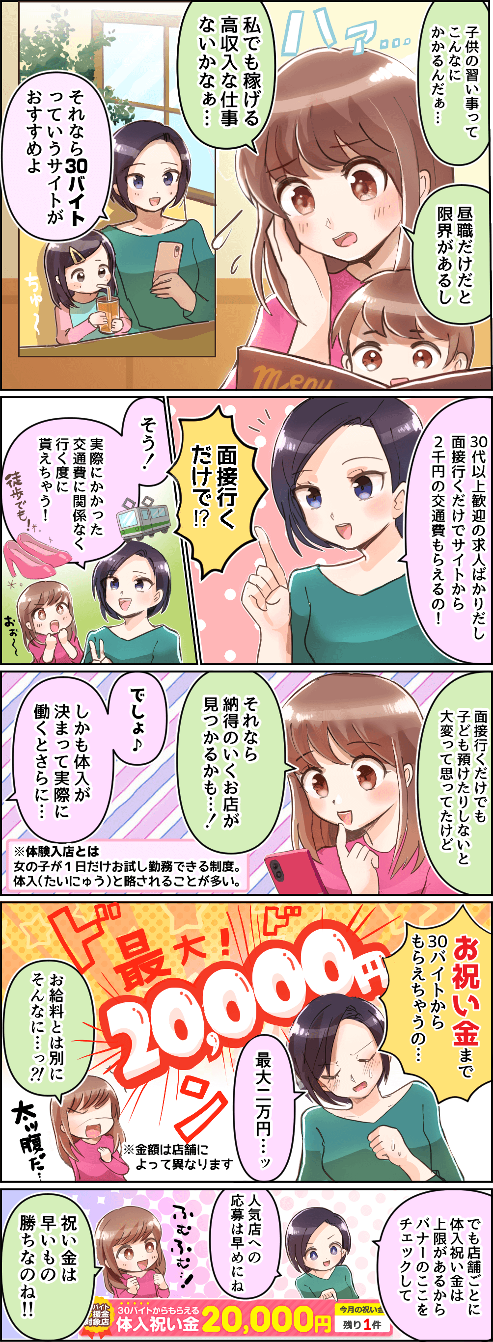 応援金漫画