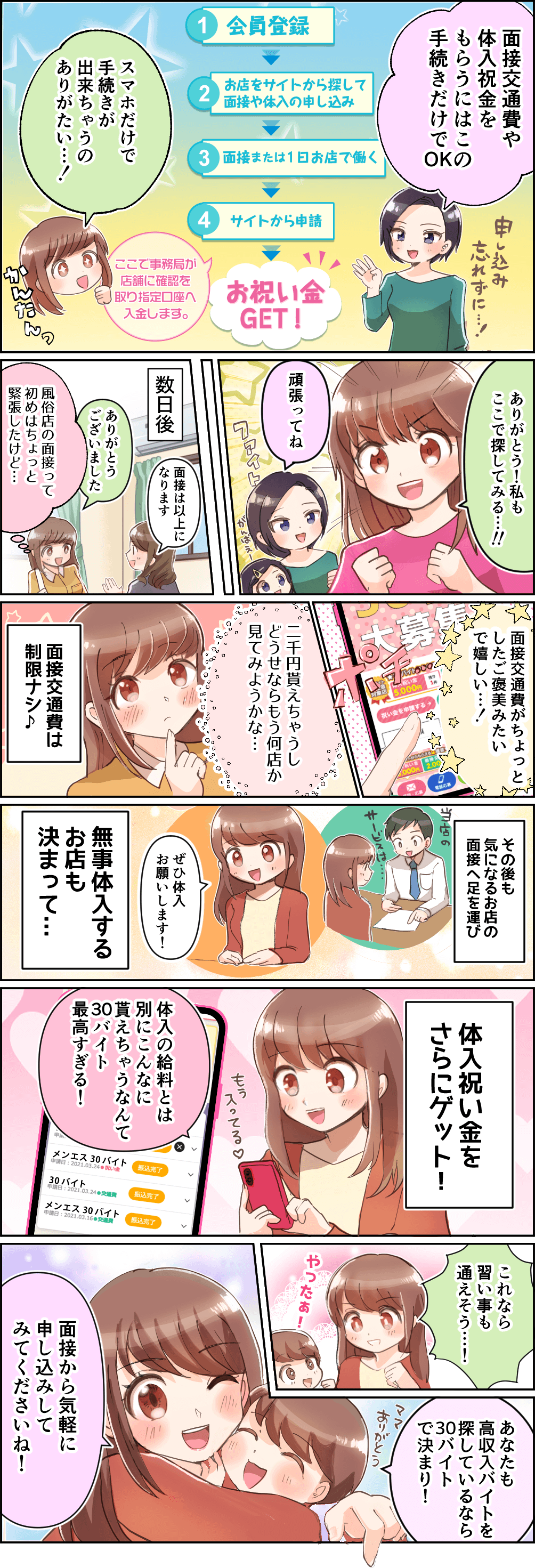 応援金漫画